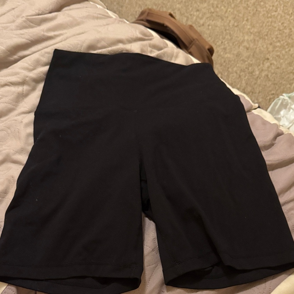 Women's Black Bike Shorts